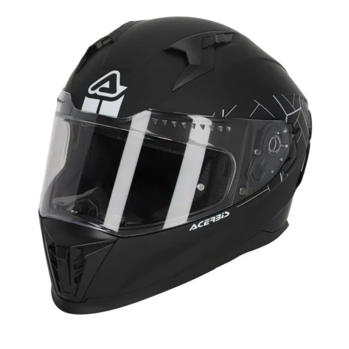 Casco Integrale Acerbis X-WAY Nero Opaco - Abbigliamento e Accessori