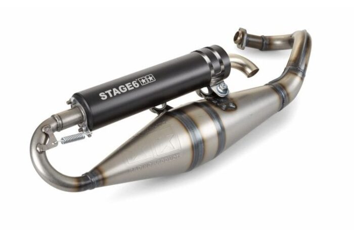 Marmitta Pro Replica Stage6 MK2 Scooter Piaggio S6-9114004/BK - Ricambi e Accessori Scooter