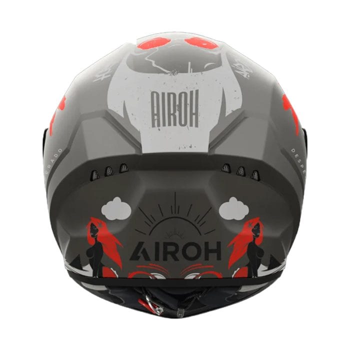 Casco Integrale Airoh Connors Desperado Orange Matt - Abbigliamento e Accessori