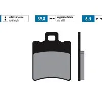 Pastiglie Freno Sinterizzate Polini Booster-Aerox-SR-F12 - Ricambi e Accessori