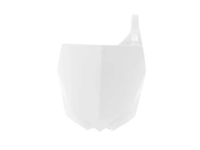 Tabella Portanumero Motocross RaceTech Colore Bianco - Ricambi Motocross Motard