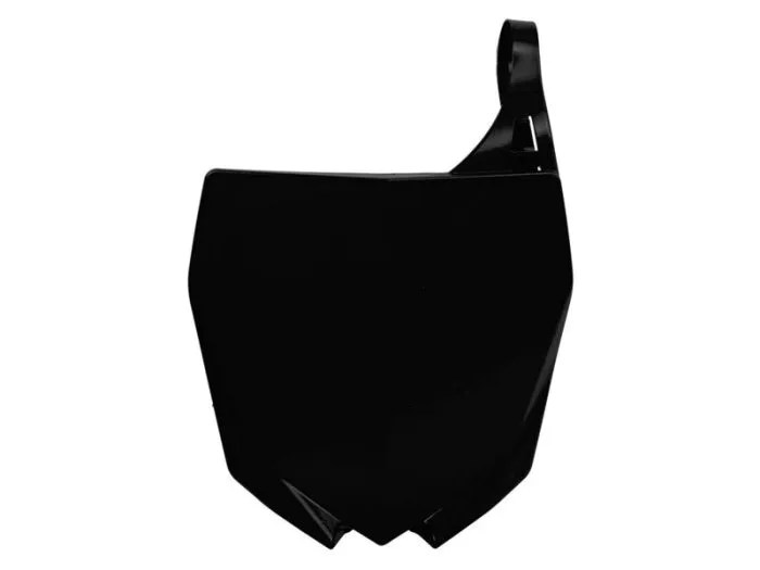 Tabella Portanumero Motocross RaceTech Colore Nero - Ricambi Motocross Motard