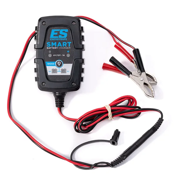 Carica Batteria Moto e Mantenitore di Carica ENERGYSAFE Smart 12V-6V - Ricambi e Accessori Moto