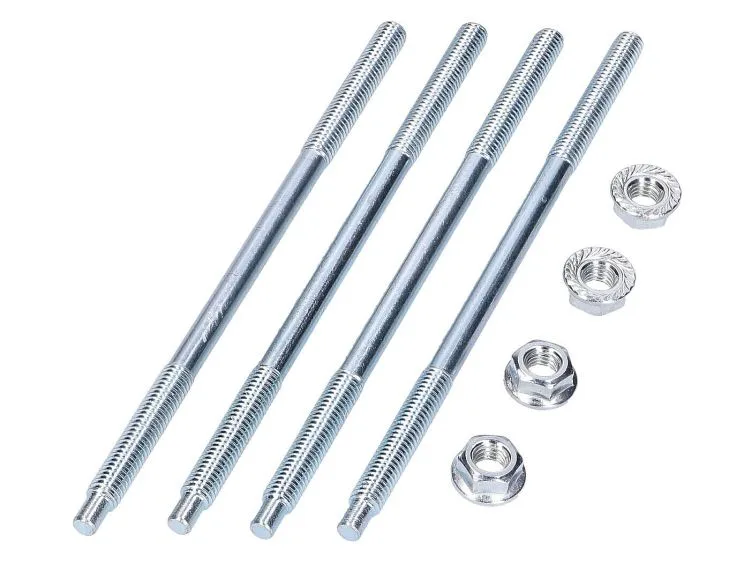 Prigionieri Cilindro Lunghezza M6 X 125 - Ricambi e Accessori Scooter