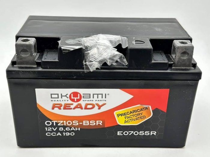 Batteria Okyami OTZ10S-BSR Precaricata Compatibile YTZ10S - Ricambi e Accessori