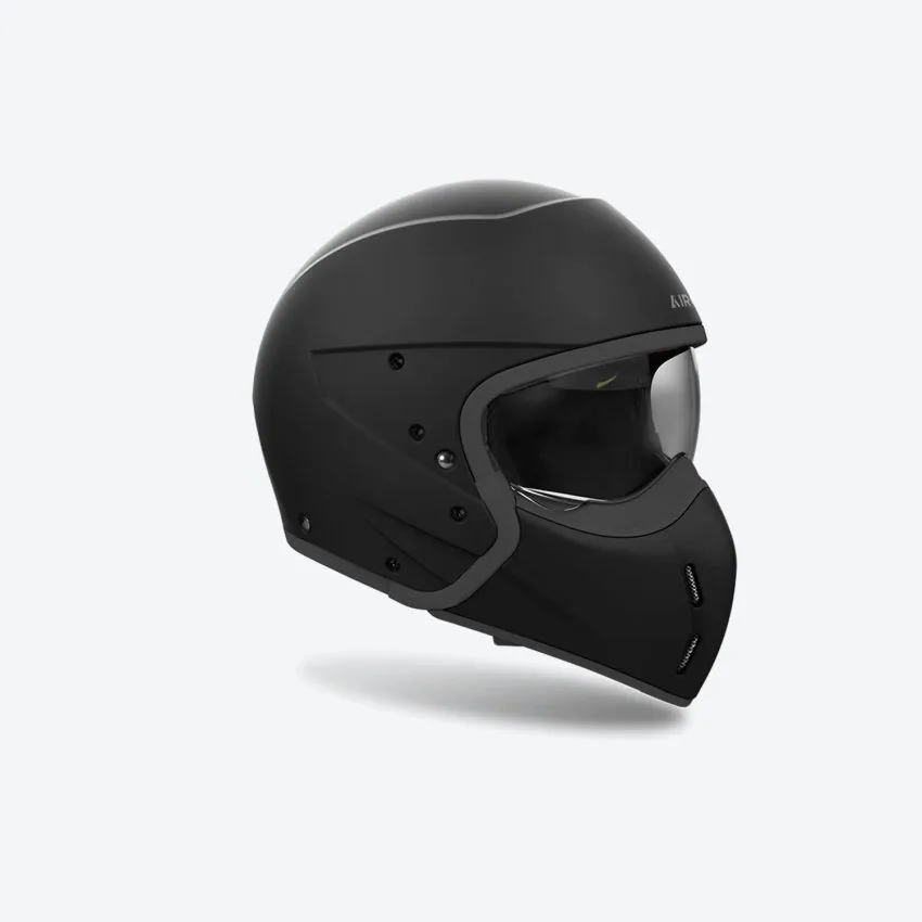 Casco Jet Airoh J110 Command Colore Black Matt - Abbigliamento e Accessori