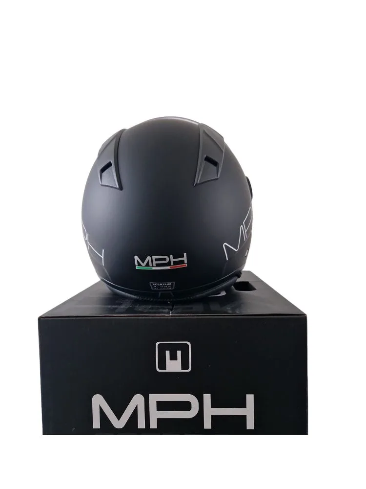 Casco Jet MPH Aire Solid 2.0 Nero Opaco - Abbigliamento e Accessori