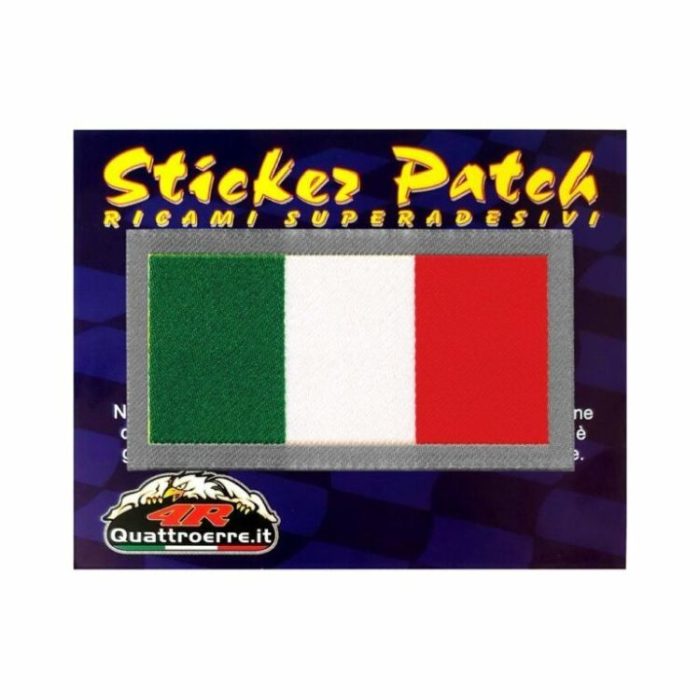 Patch Toppa Adesiva Bandiera Italia - Ricambi e Accessori