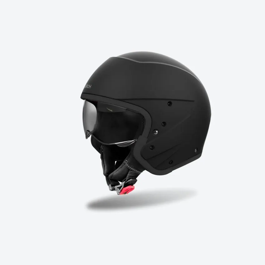 Casco Jet Airoh J110 Command Colore Black Matt - Abbigliamento e Accessori