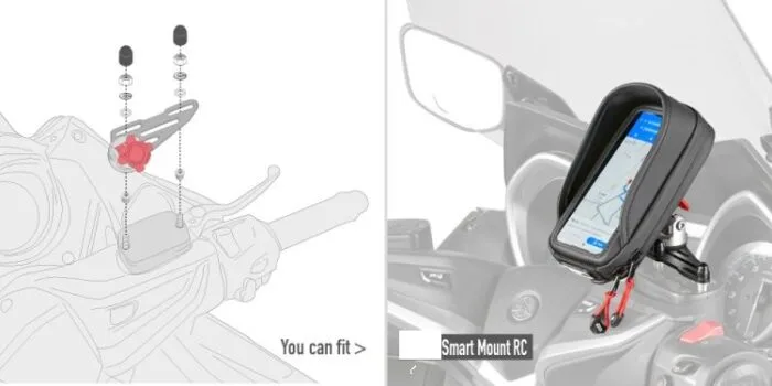 01VKIT Kit Viteria specifica per Supporto Porta Cellulare Givi - Ricambi e Accessori