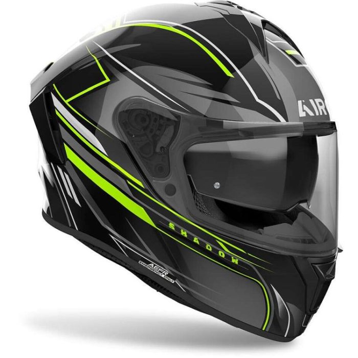 Casco Integrale Airoh Spark 2 Colore Shadow Yellow Lucido - Abbigliamento e Accessori