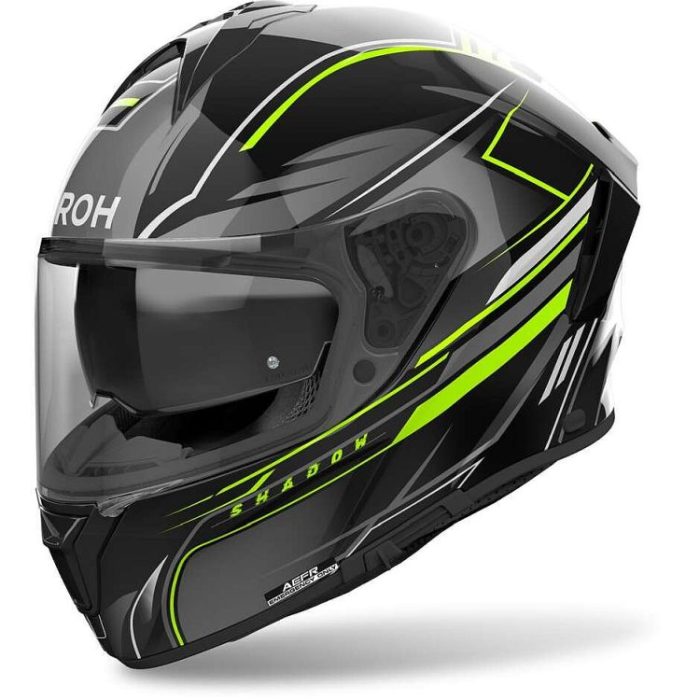 Casco Integrale Airoh Spark 2 Colore Shadow Yellow Lucido - Abbigliamento e Accessori