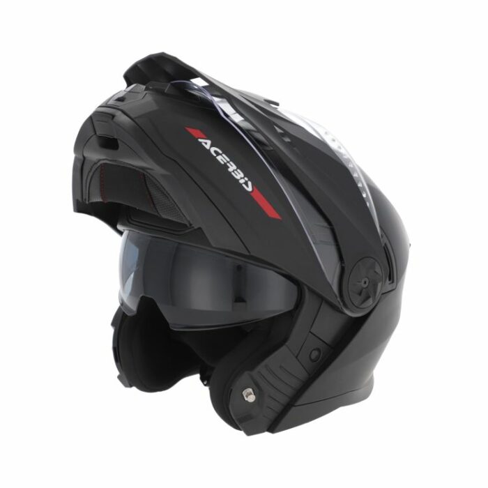 Casco Modulare Acerbis Rider 22-06 Omologazione P/J Nero Opaco - Abbigliamento e Accessori