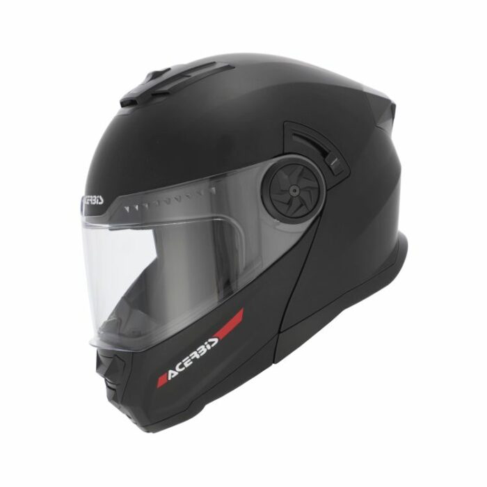 Casco Modulare Acerbis Rider 22-06 Omologazione P/J Nero Opaco - Abbigliamento e Accessori