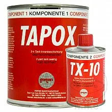 Tankerite Tapox Fertan Confezione 285ml + Indurente 160ml - Ricambi e Accessori Moto