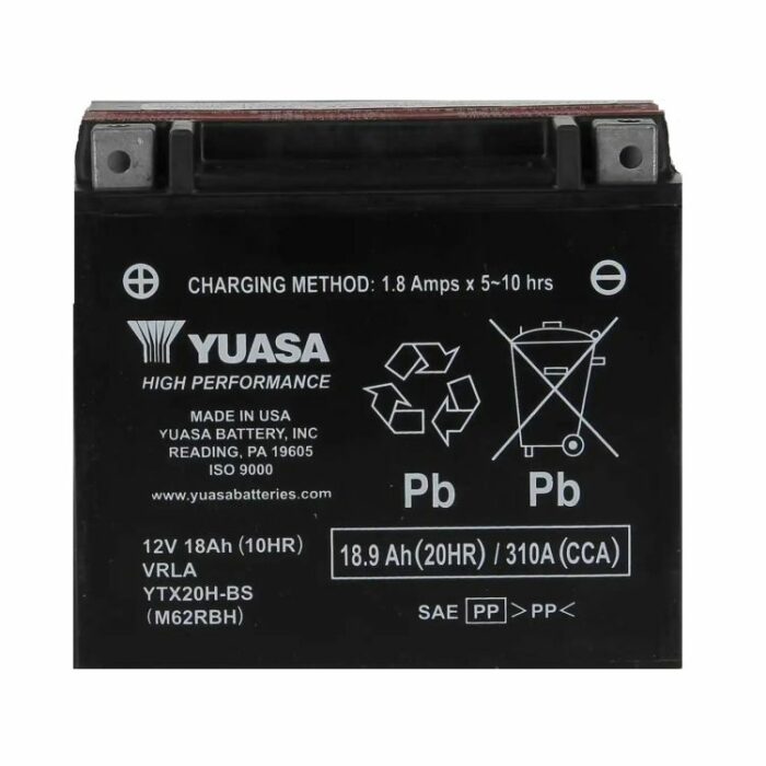 Batteria Yuasa YTX20H-BS - Ricambi e Accessori