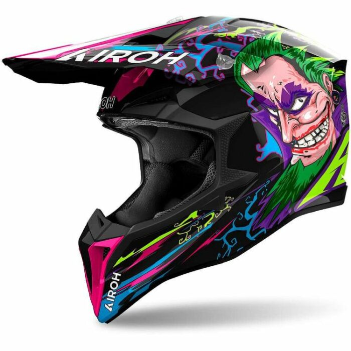 Casco Motocross Airoh Wraaap Music Gloss - Abbigliamento e Accessori