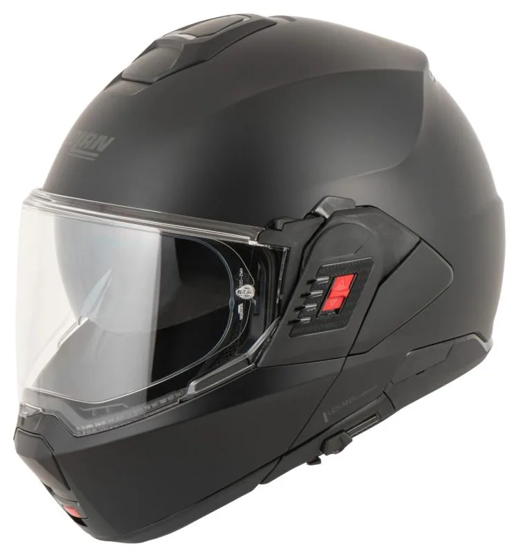 Casco Modulare Nolan Flip Up N120-1 Classico Nero Opaco - Abbigliamento e Accessori