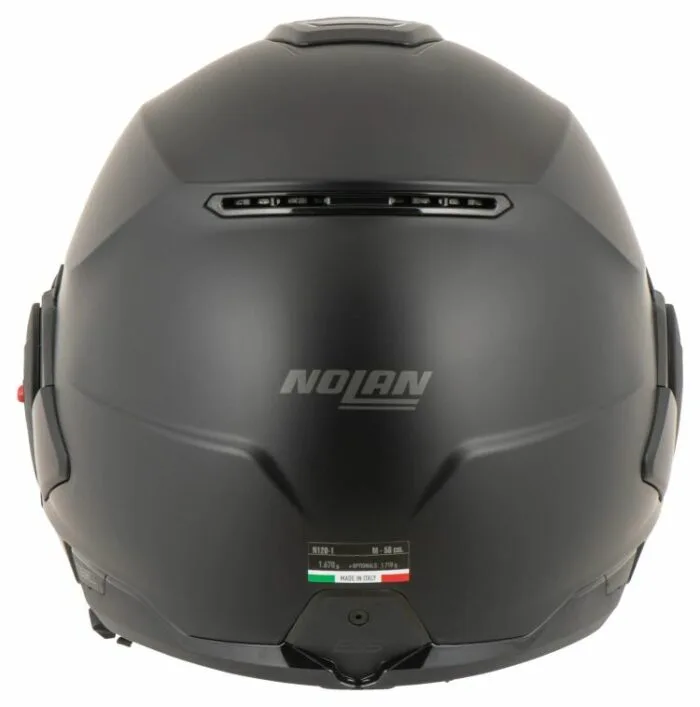 Casco Modulare Nolan Flip Up N120-1 Classico Nero Opaco - Abbigliamento e Accessori
