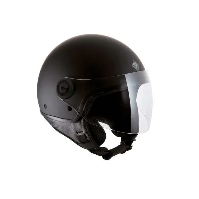 Casco Demi Jet Tucano EL'JETTIN 6.0 Colore Carbone Opaco - Abbigliamento e Accessori
