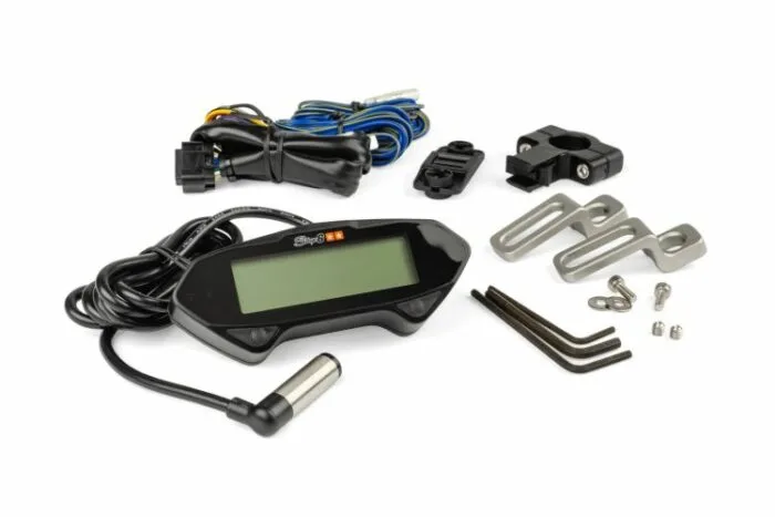 Strumentazione Moto Universale Stage6 Racing Nero - Ricambi e Accessori