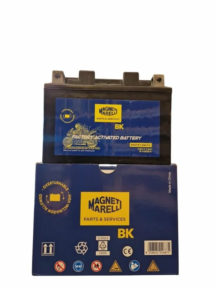 Batteria Magneti Marelli MOTZ12S-BS 12v 11ah - Ricambi e Accessori