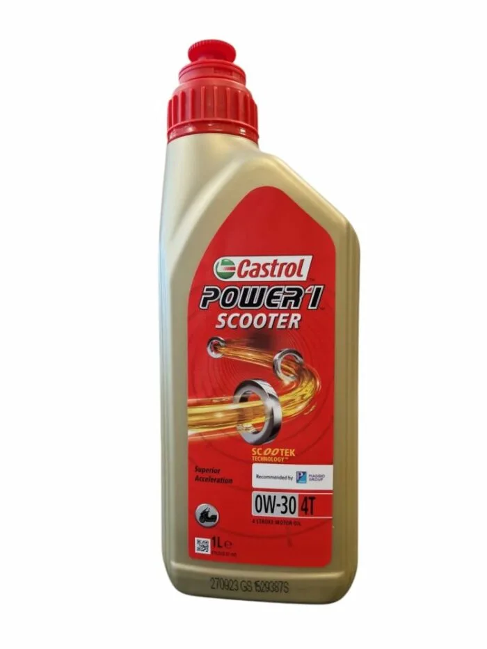 Olio Castrol Power 1 Scooter 0W-30 - Ricambi e Accessori