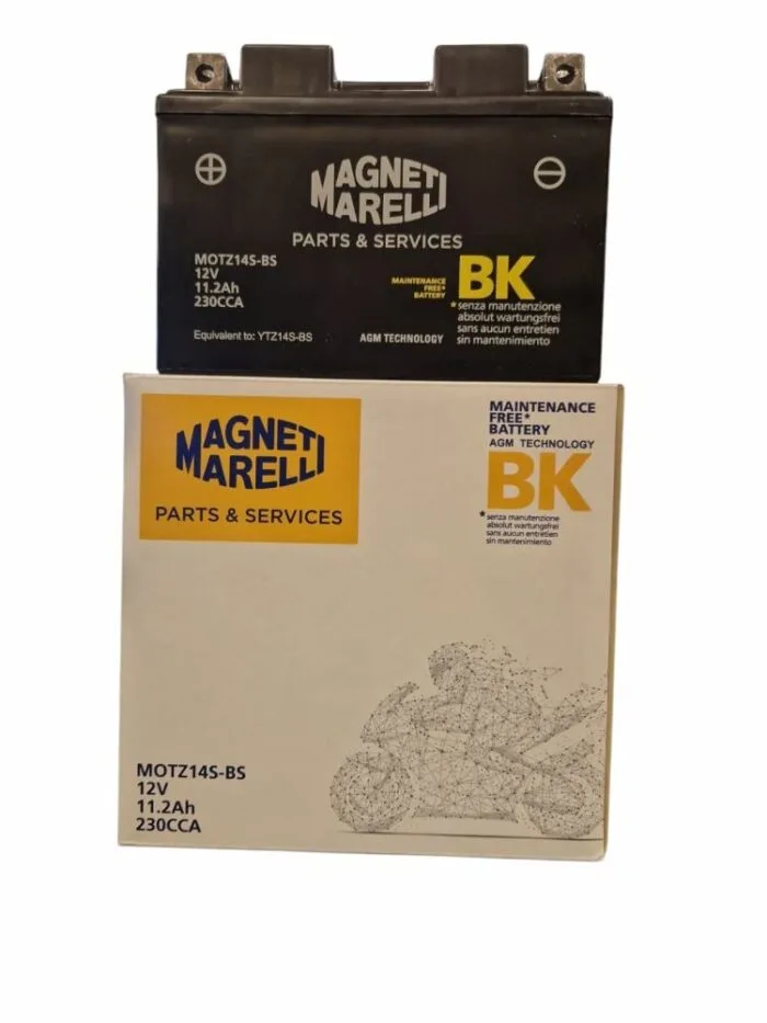 Batteria Magneti Marelli MOTZ14S-BS - Ricambi e Accessori