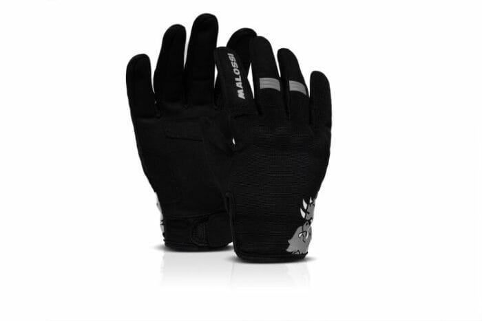 Guanti Estivi Malossi Colore Nero - Abbigliamento e Accessori
