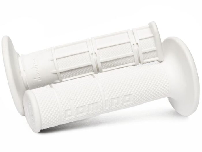 Manopole Motocross Domino Colore Bianco - Ricambi Motocross Motard