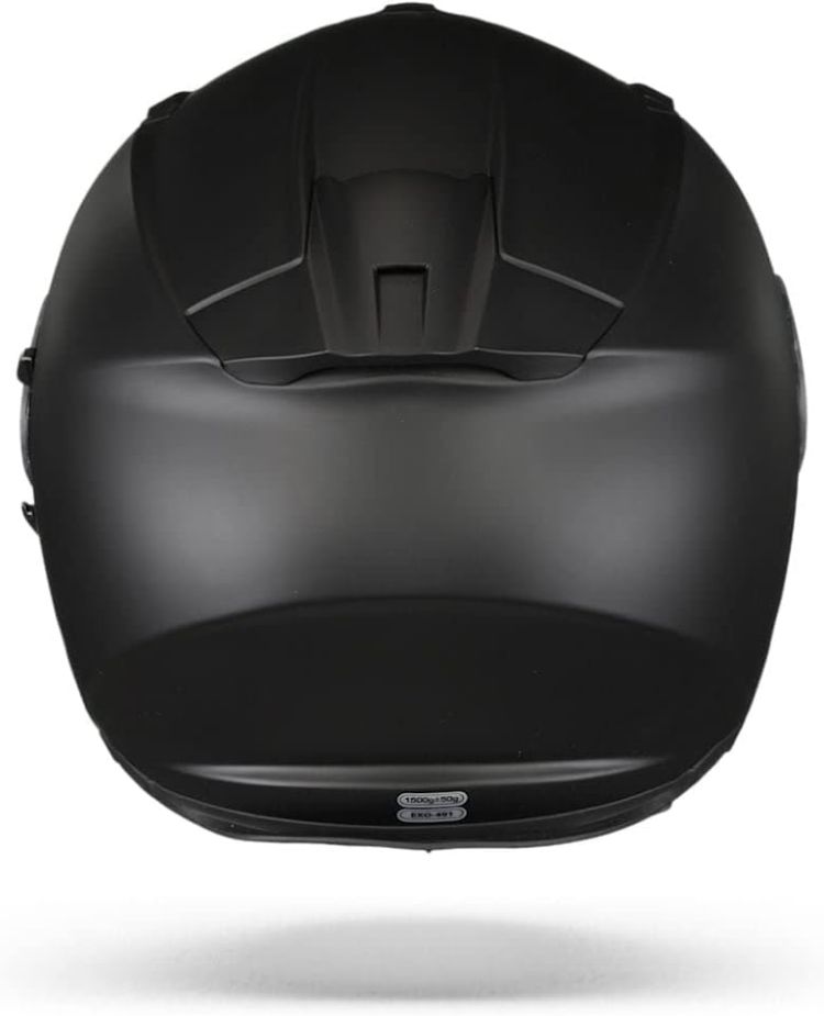 Casco Integrale SCORPION EXO 491 Solid Nero Opaco - Abbigliamento e Accessori
