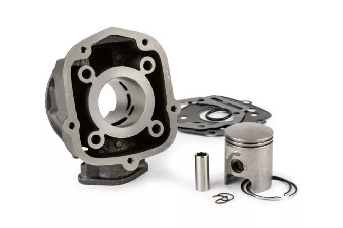 Gruppo Termico Derbi 50cc Tipo Originale Motoforce in Ghisa D50B - Ricambi Motocross Motard