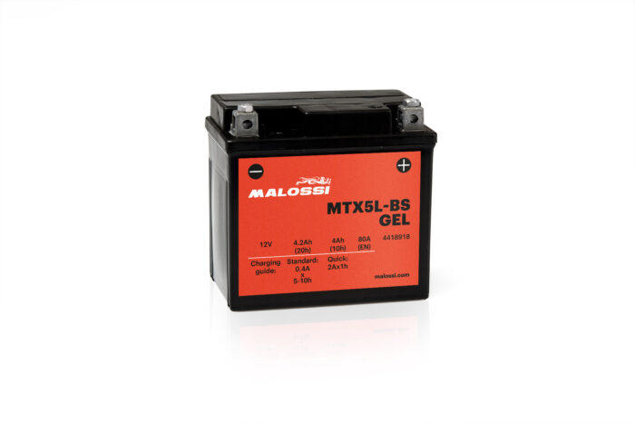 Batteria Malossi MTX5L-BS Gel Precaricata - Ricambi e Accessori