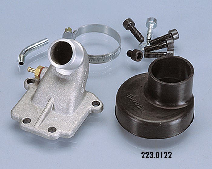 Collettore Aspirazione D.19 Malaguti Fifty Top Polini 215.0392 - Ricambi e Accessori