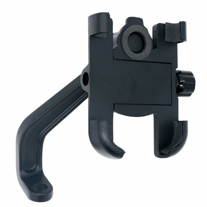 Porta Cellulare in Alluminio Universale Roteazione 360°, Foro Attacco D.10 - Ricambi e Accessori