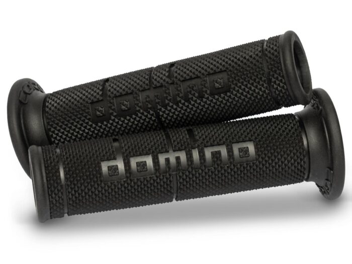 Manopole per Strada Domino Road Racing con Lati Aperti - Ricambi e Accessori