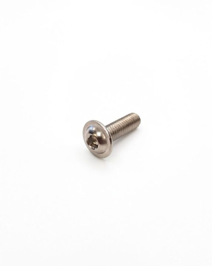 Vite Carene Testa Piatta Brugola Acciaio A2 M. 6 X 20 Testa D.13mm - Ricambi e Accessori