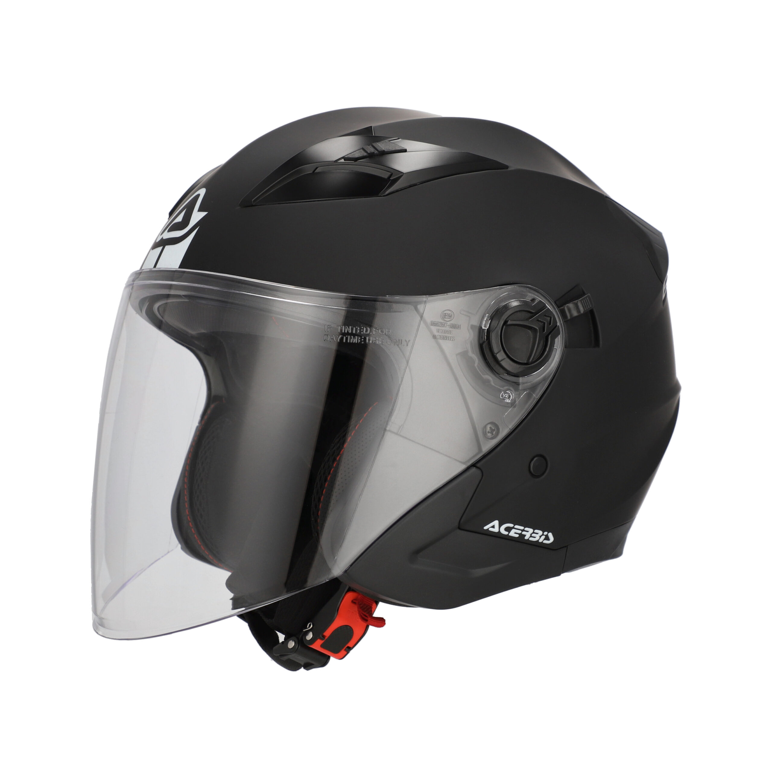 Casco Jet Firstway Acerbis Nero 2 Opaco - Abbigliamento e Accessori