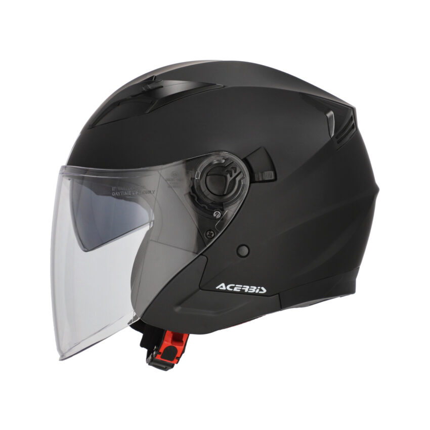 Casco Jet Firstway Acerbis Nero 2 Opaco - Abbigliamento e Accessori