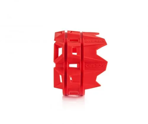 Protezione Silenziatore diametro da 200 a 400 MM colore Rosso- Ricambi e Accessori Motocross Motard