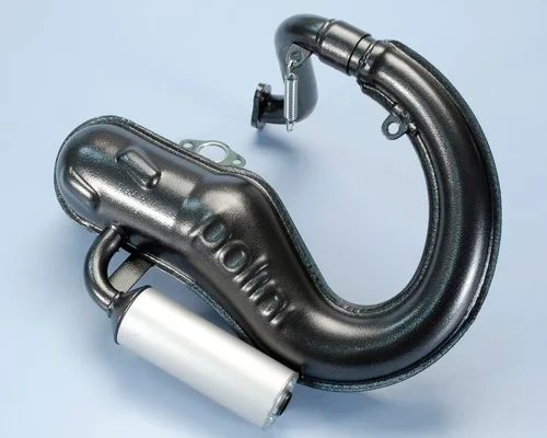 200.2030/S Marmitta Polini Vespa 50 con Silenziatore in Alluminio