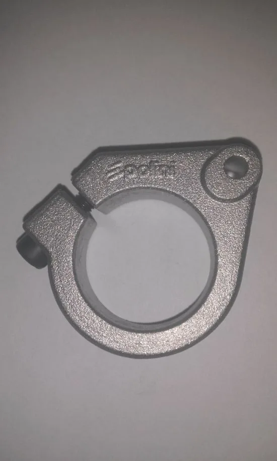 143.360.001 Fascetta fissaggio ammortizzatore di sterzo Polini Stelo D. 22- Ricambi e Accessori Minimoto