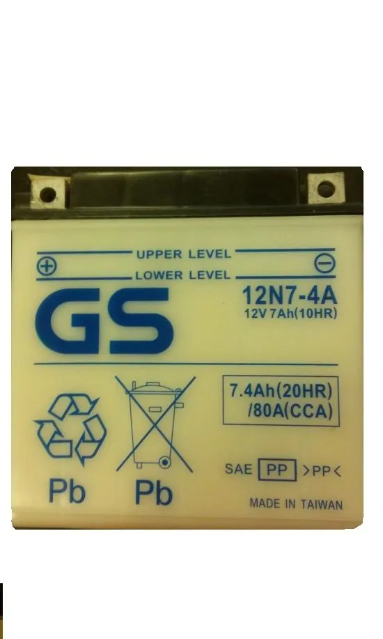 Batteria GS 12N7-4A- Ricambi e Accessori Moto