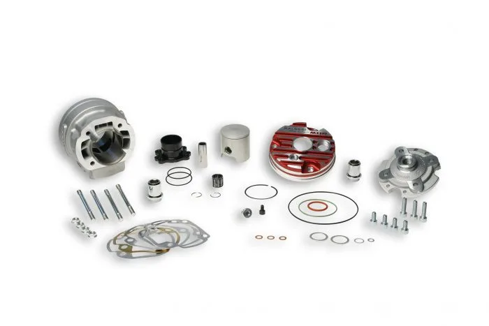 3115390 Gruppo Termico Malossi 47.6 Sp.12 Alluminio H2o Minarelli Orizzontale  MHR Team- Ricambi e Accessori Scooter