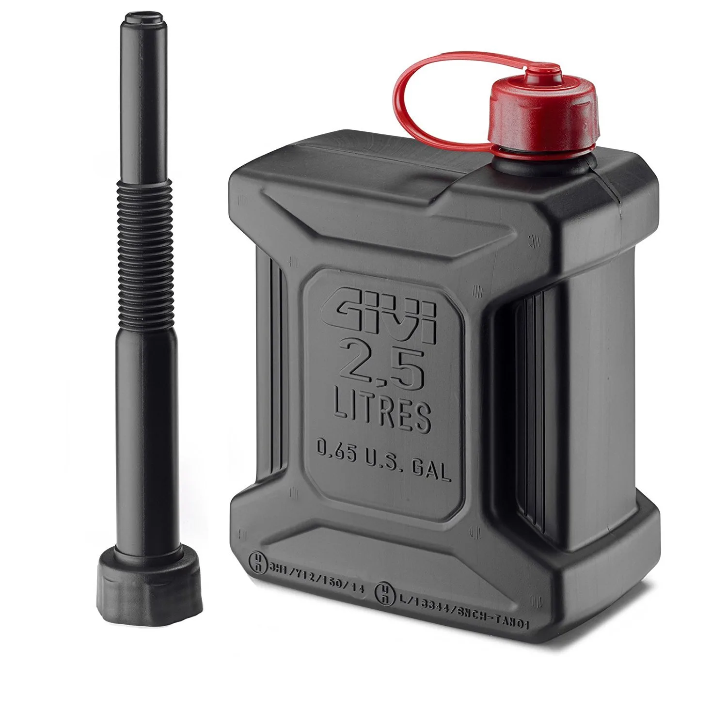 Tanica 2,5 litri GIVI, omologata per il trasporto di benzina- Ricambi e Accessori Moto