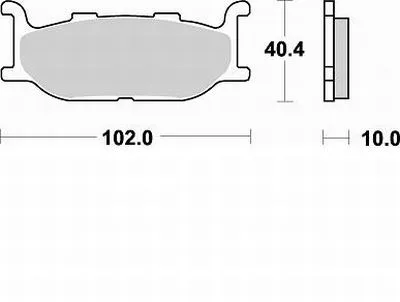 Pastiglie Braking Semi Metallic 750SM1- Ricambi e Accessori Moto
