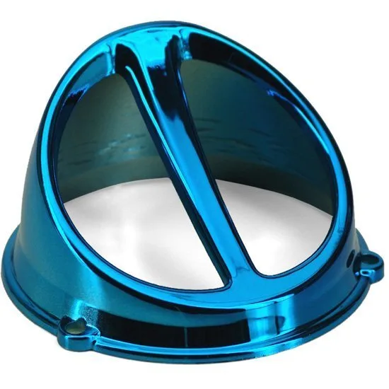 Convogliatore Minarelli Blu Cromato- Ricambi e Accessori Scooter