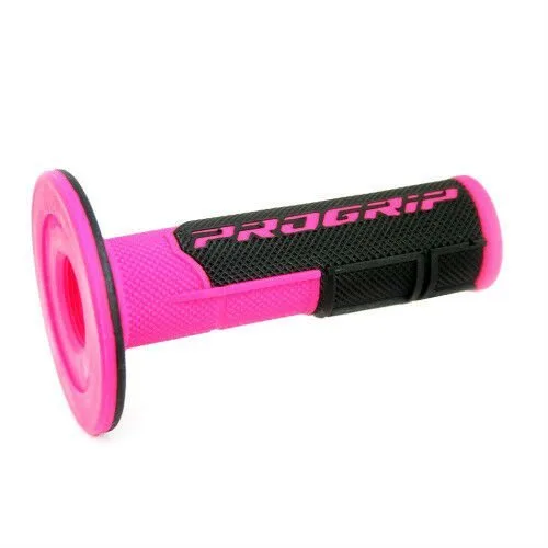 Manopole Progrip Cross 801-297 Cross Fuxia / Nero- Ricambi e Accessori Moto