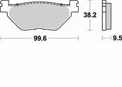 Pastiglie Braking Semi Metallic 903SM1- Ricambi e Accessori Moto
