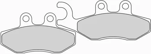 Pastiglie Ferodo Eco Friction ECO COMPATIBILE FD2142EF- Ricambi e Accessori Moto